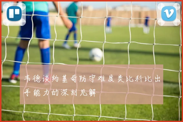 韦德谈约基奇防守难度类比科比出手能力的深刻见解